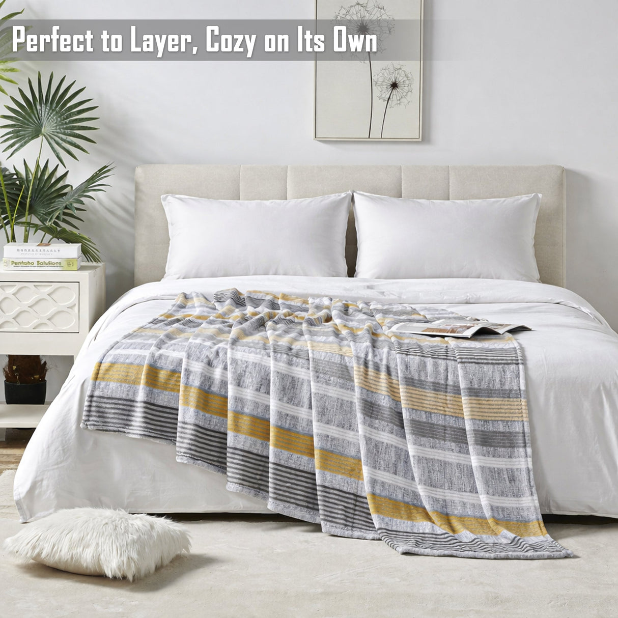 Faith, Hope, Love Home Decor Extra Heavy And Plush Throw Blanket