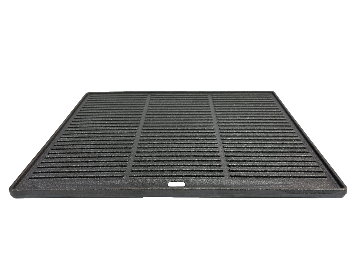 NL-4B02-CMP Square Cast Iron Griddle Pan Reversible Grill