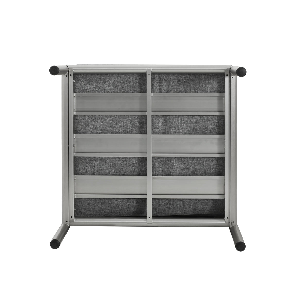 Hargrove Club Chair Stylish Aluminum Frame Braided Rope Sofa Silver Grey