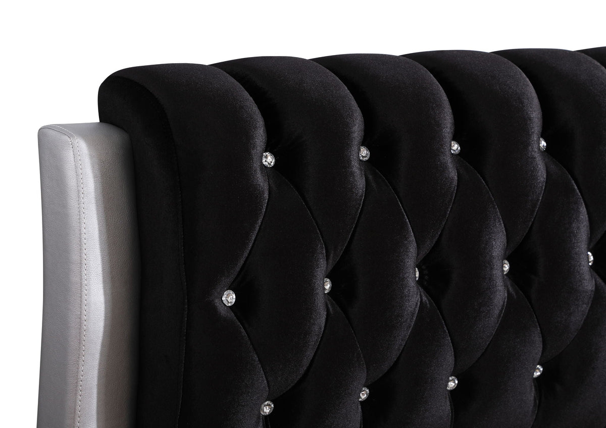 Tufted Upholstered Bed