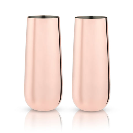 Copper-Stemless-Champagne-Flutes-by-Viski®-Champagne-Glasses