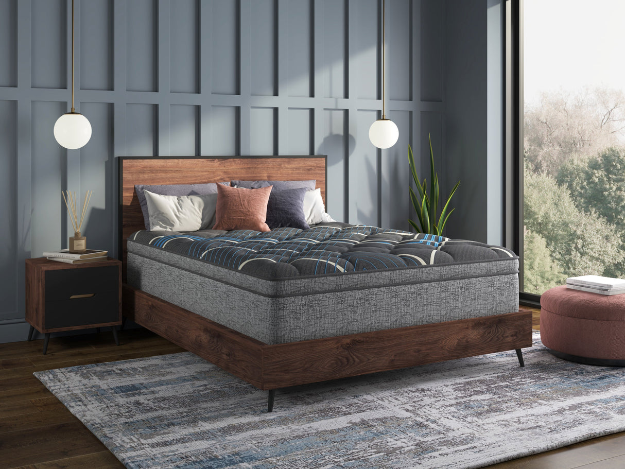 Restonic-comfort-care-15'-euro-top-hybrid-mattress,-individual-pocketed-coil-mattress-,-plush-comfort-Mattresses