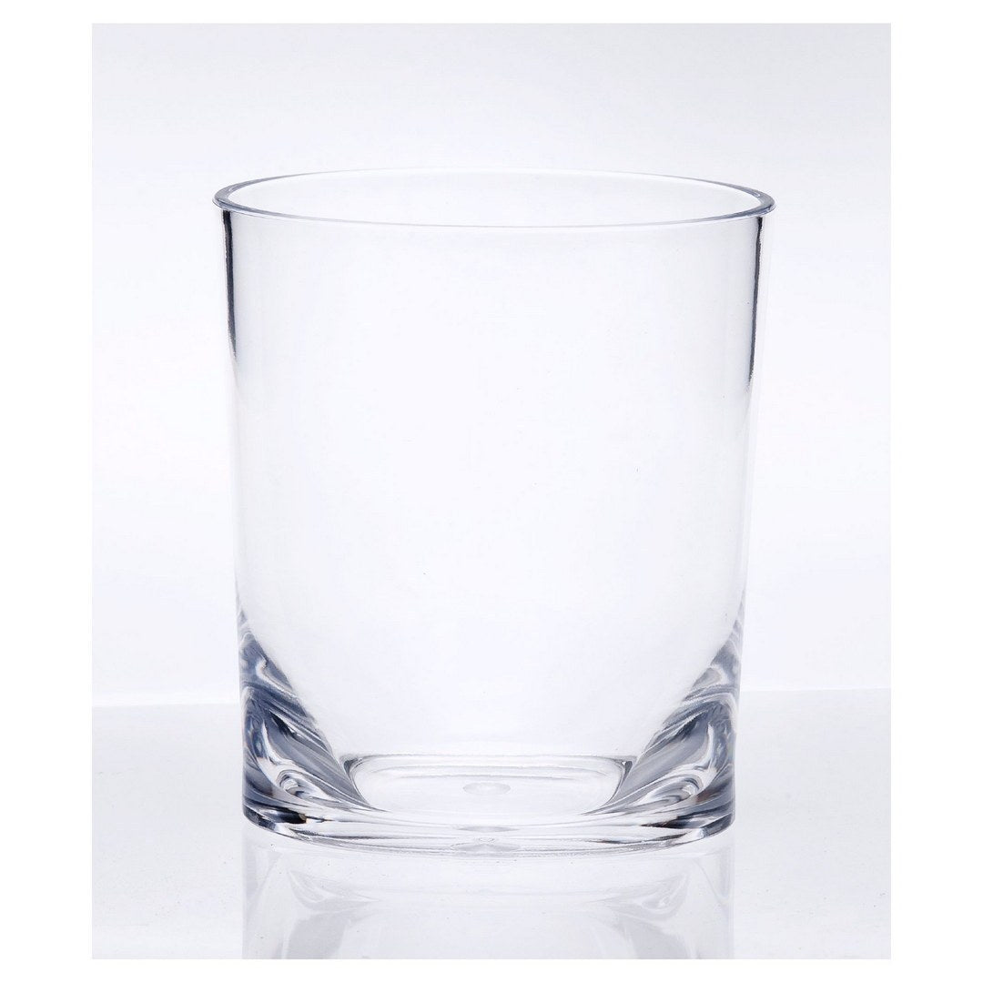 Oval-Halo-Acrylic-Glasses-Drinking-Set-of-4-DOF-(12oz),-Plastic-Drinking-Glasses,-BPA-Free-Cocktail-Glasses,-Drinkware-Set,-Plastic-Water-Tumblers-