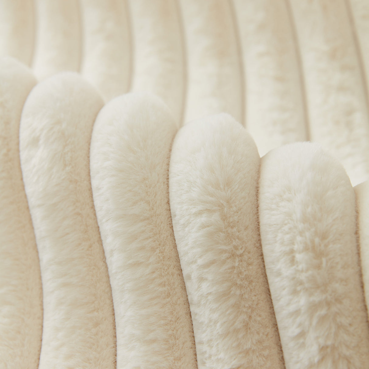 Winter Thickened Rabbit Plush Non-slip Sofa Cushion