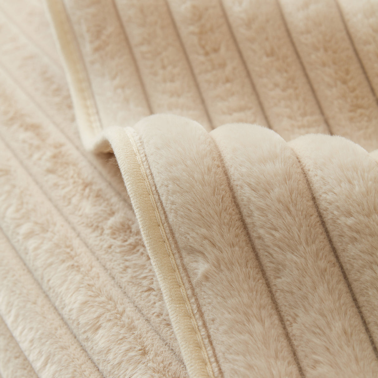 Winter Thickened Rabbit Plush Non-slip Sofa Cushion