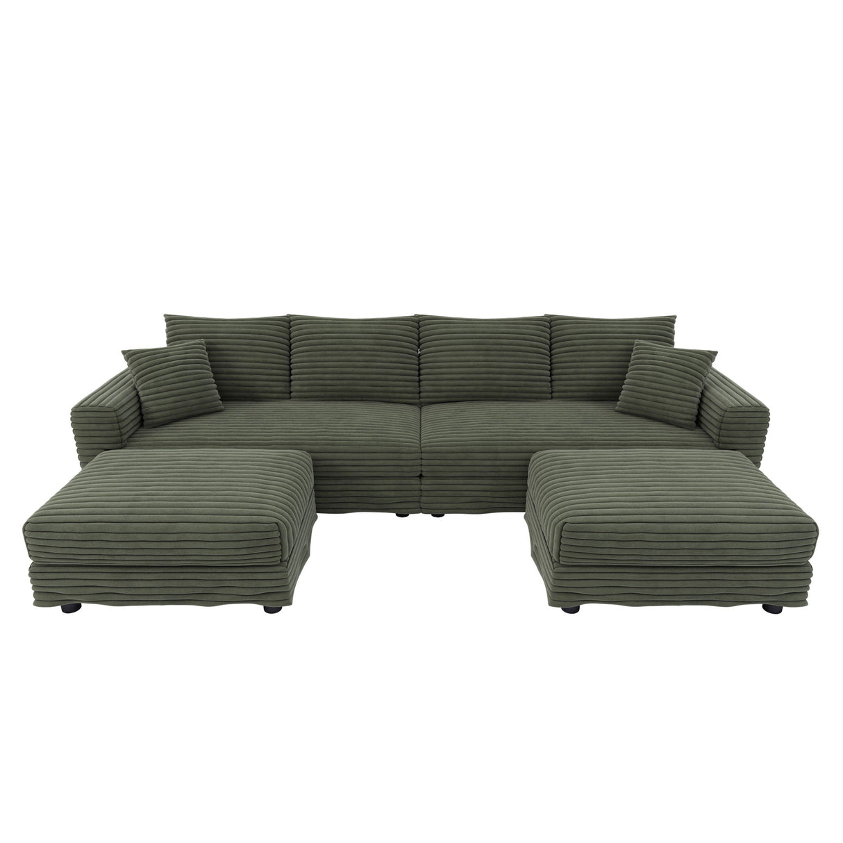 Modern Comfy Upholstered Sofa Cloud Couch & Deep Seat Couches