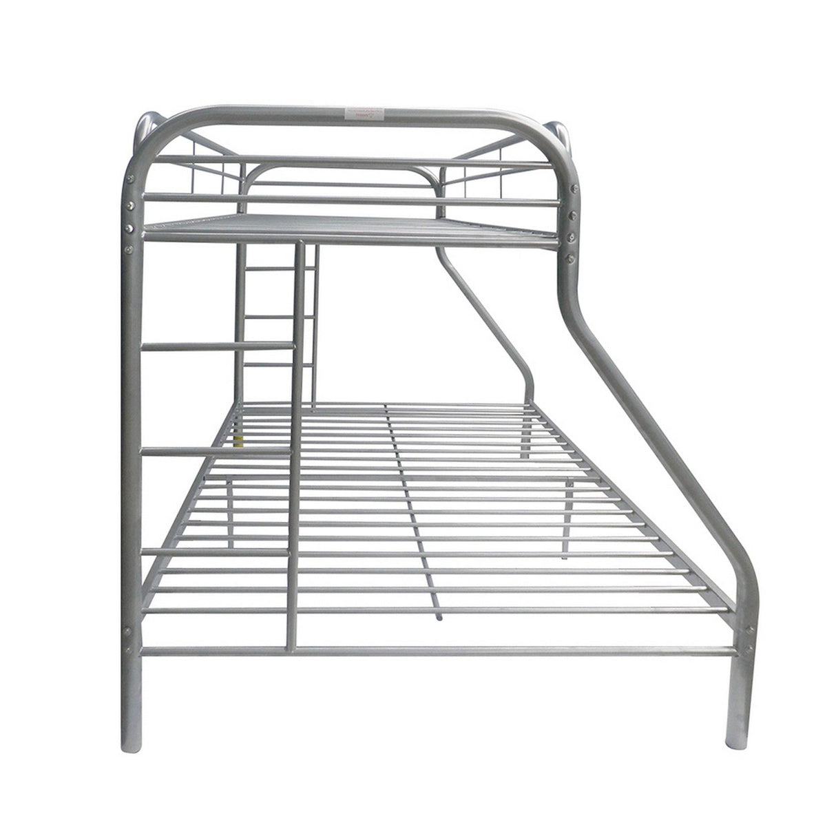 Tritan - Twin / Full Bunk Bed - Silver