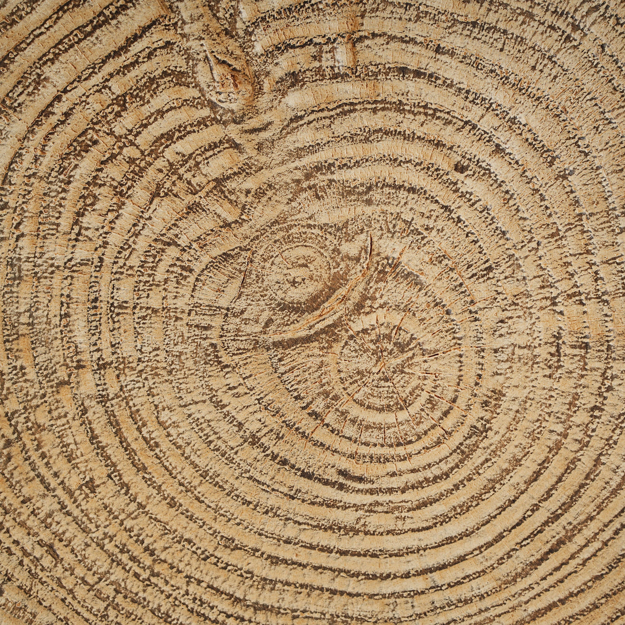 MGO Wood Grain Side Table - Natural