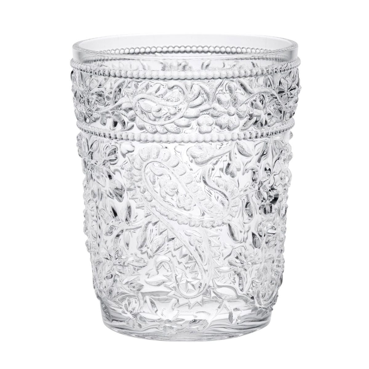 Paisley Acrylic Glasses Drinking (Set of 4)