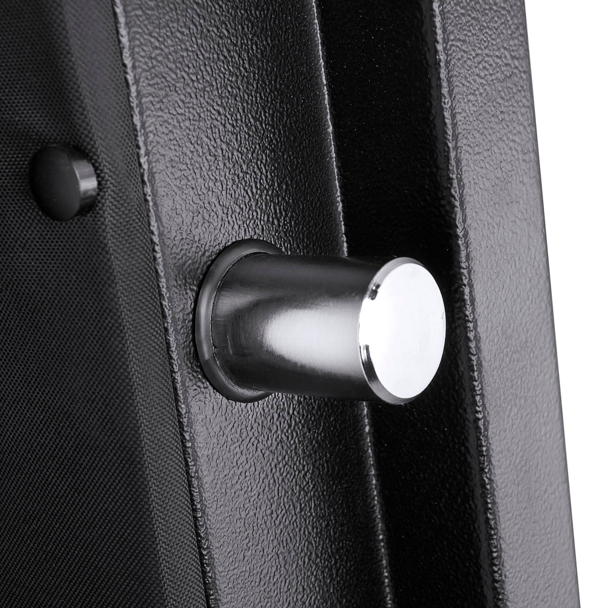Tall Fireproof Protection Safe Vault with Solid Steel Construction - Black