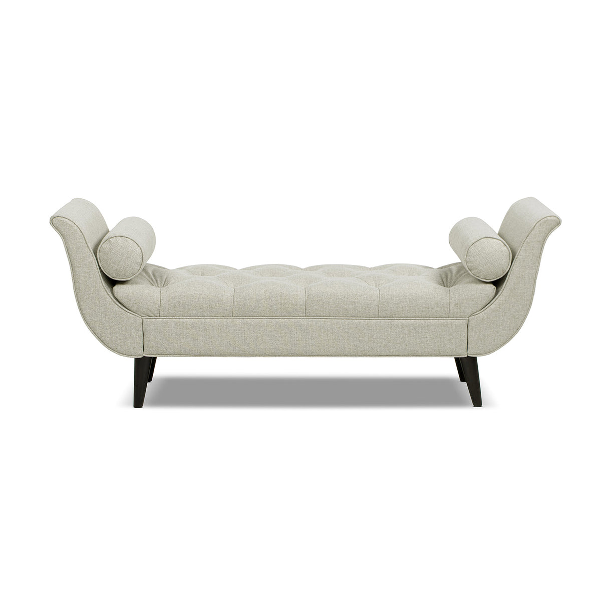 Alma Tufted Flared Arm Entryway Bench