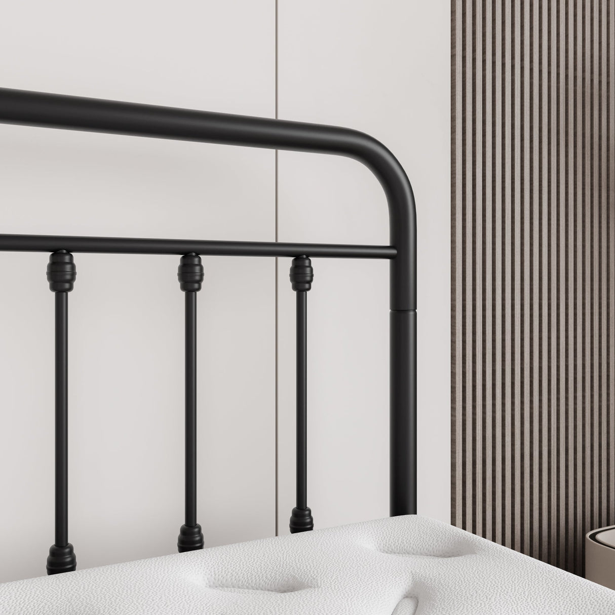 Tara Victorian-Style Steel Bed Frame