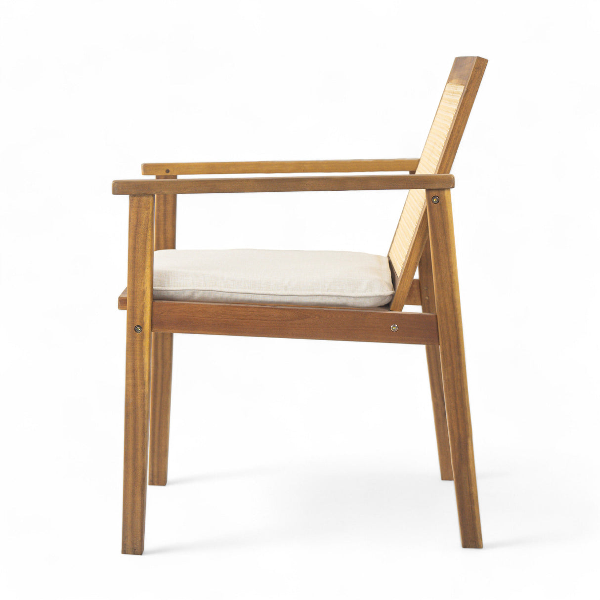 Preston Outdoor Dining Chair with Cushion Set