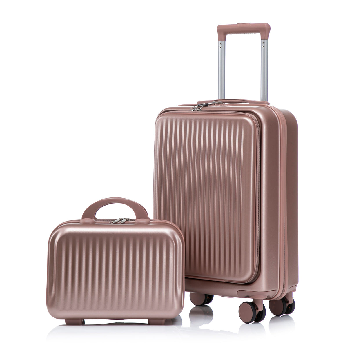 14'/20' 2-Piece ABS Spinner Wheel Luggage Set