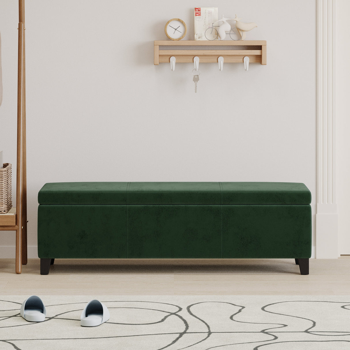 Indoor Forest Storage Bench