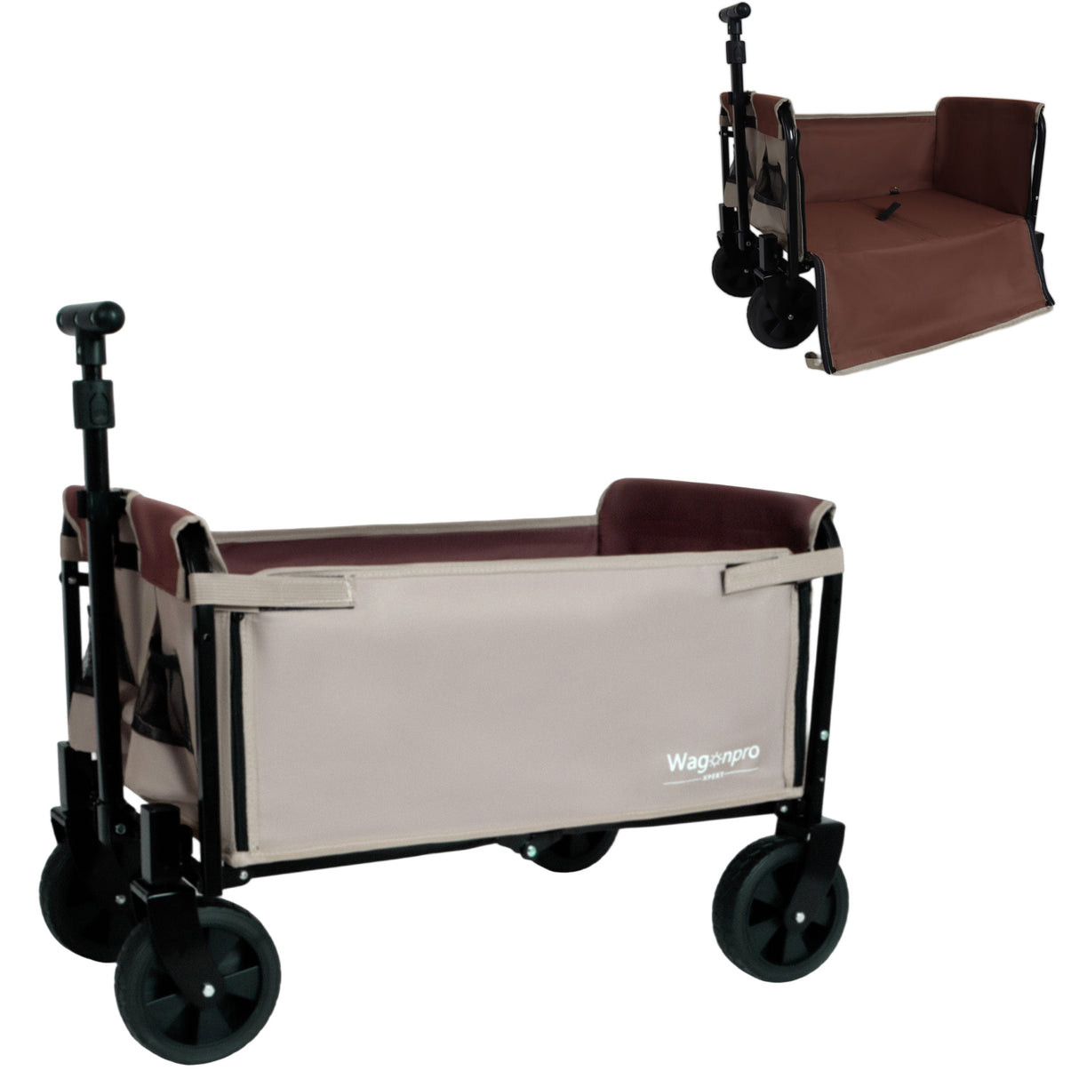 All-in-One Convertible Folding Camping Wagon Cart