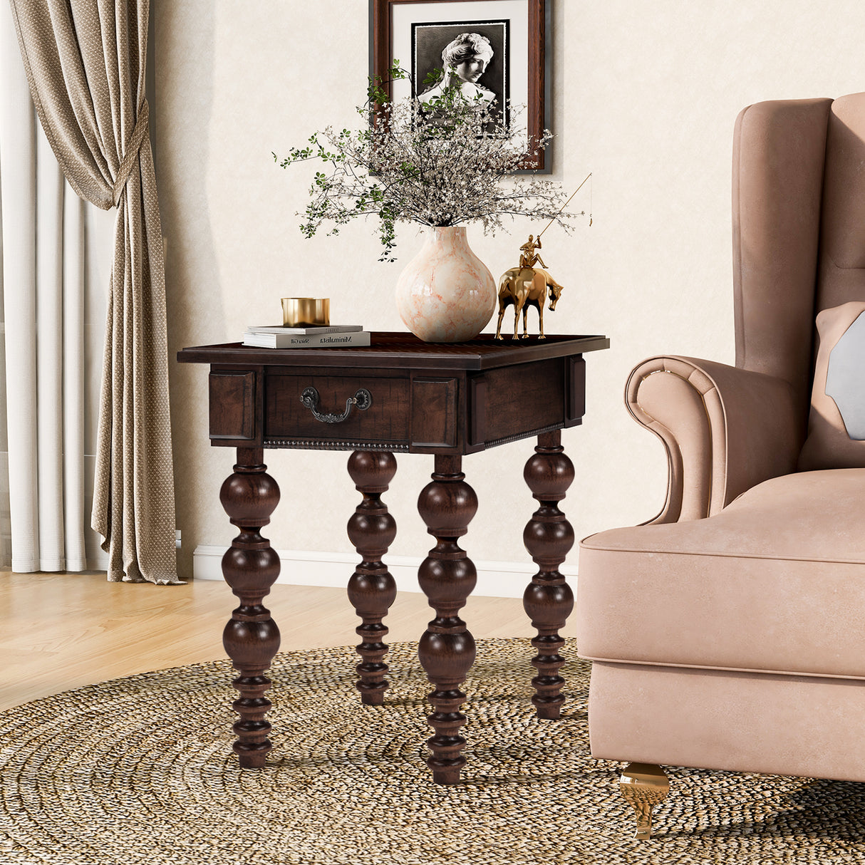 Solid-Wood-End-Table-with-Drawer,-Espresso-Coffee-Tables-and-End-Tables