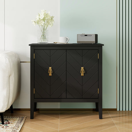 Vintage-Style-2-Door-Wooden-Sideboard-Buffets-&-Sideboards