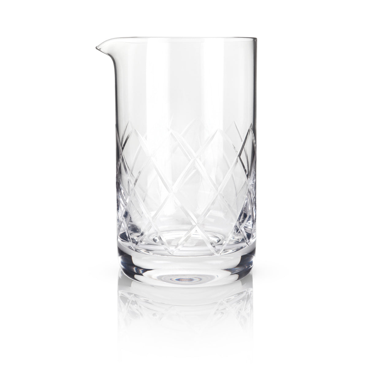 Large Cut-Crystal Mixing Glass Viski®