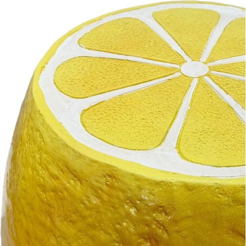 Yellow Lemon Fruit Stool