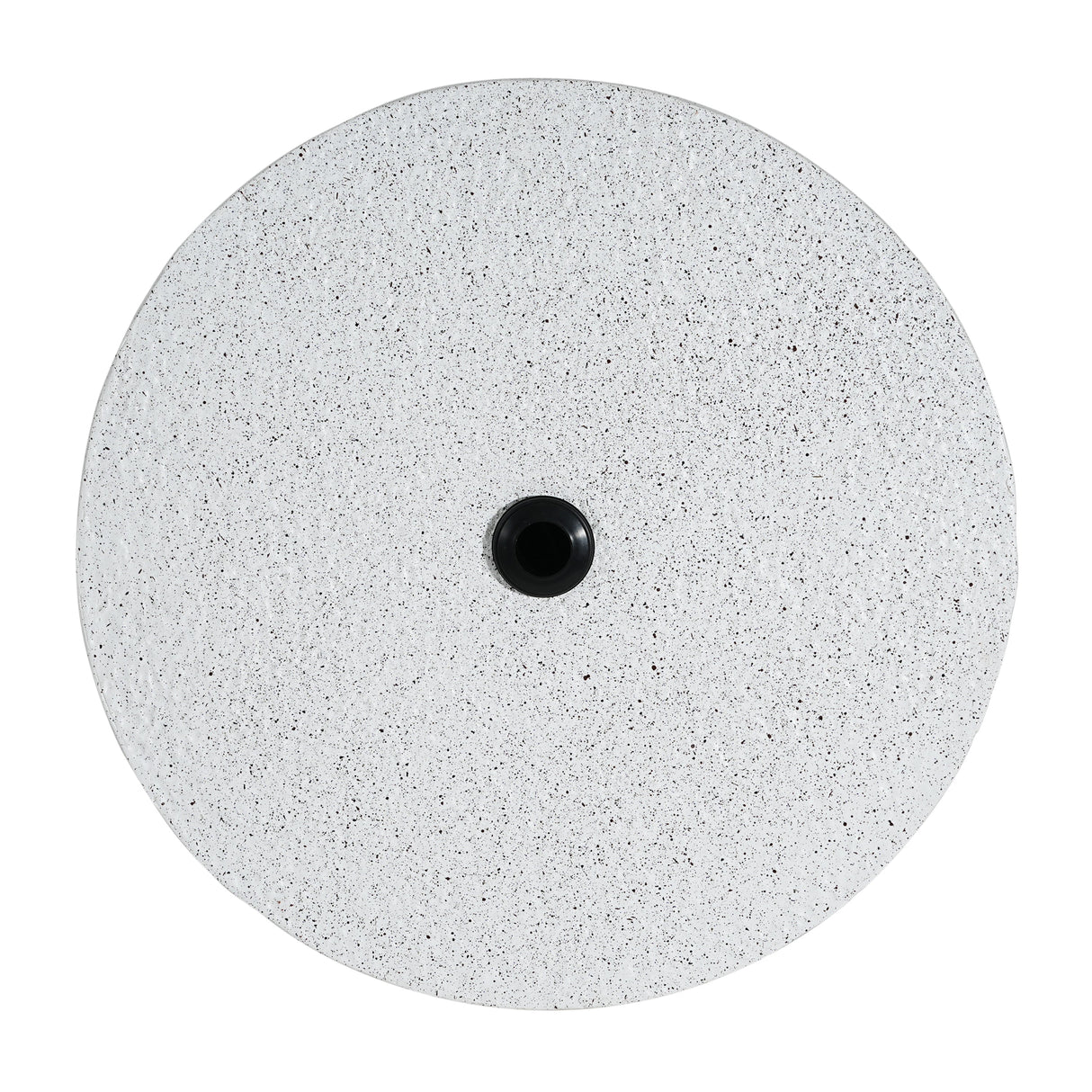 Berra MGO Outdoor Patio Side Table Umbrella Base with Sand-Filling Design