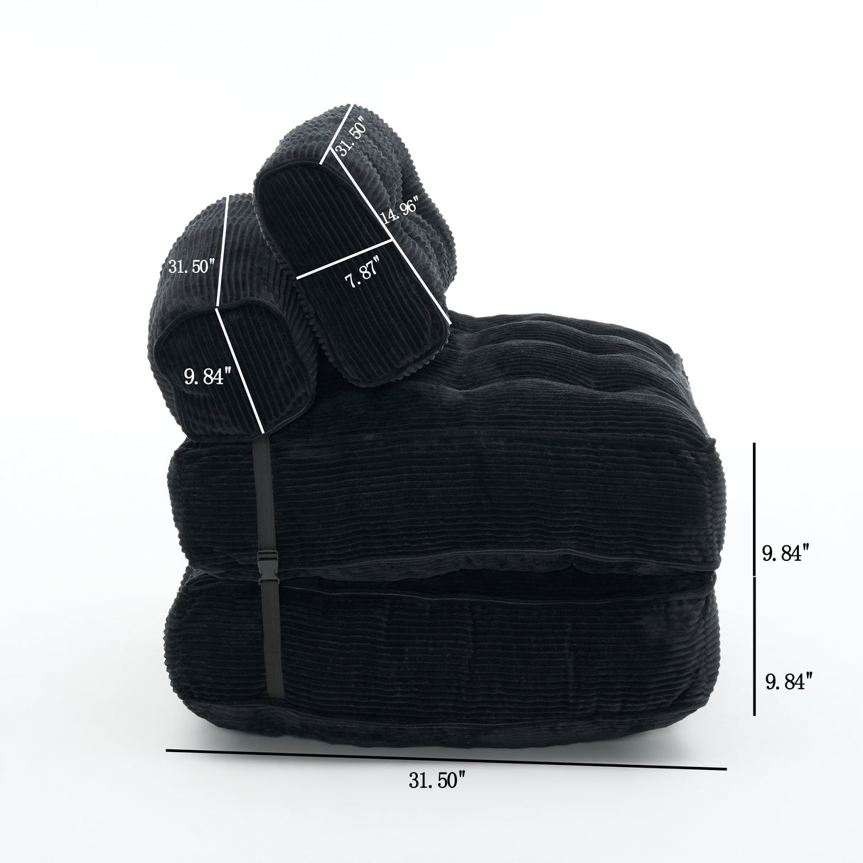 Folding Sofa Bed - Convertible Sleeper Chair