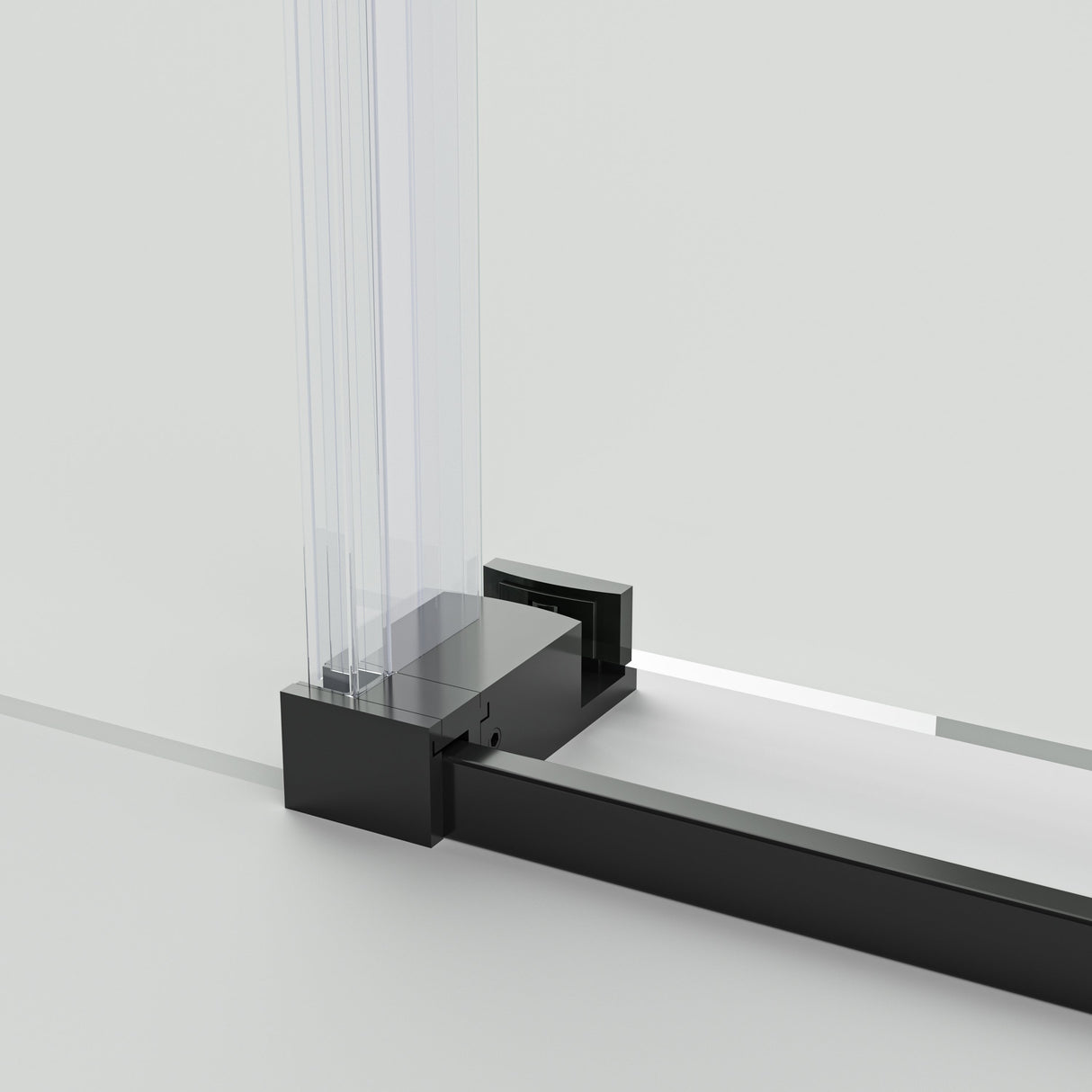 56-60"W x 76"H Frameless Sliding Shower Door with Premium Tempered Glass