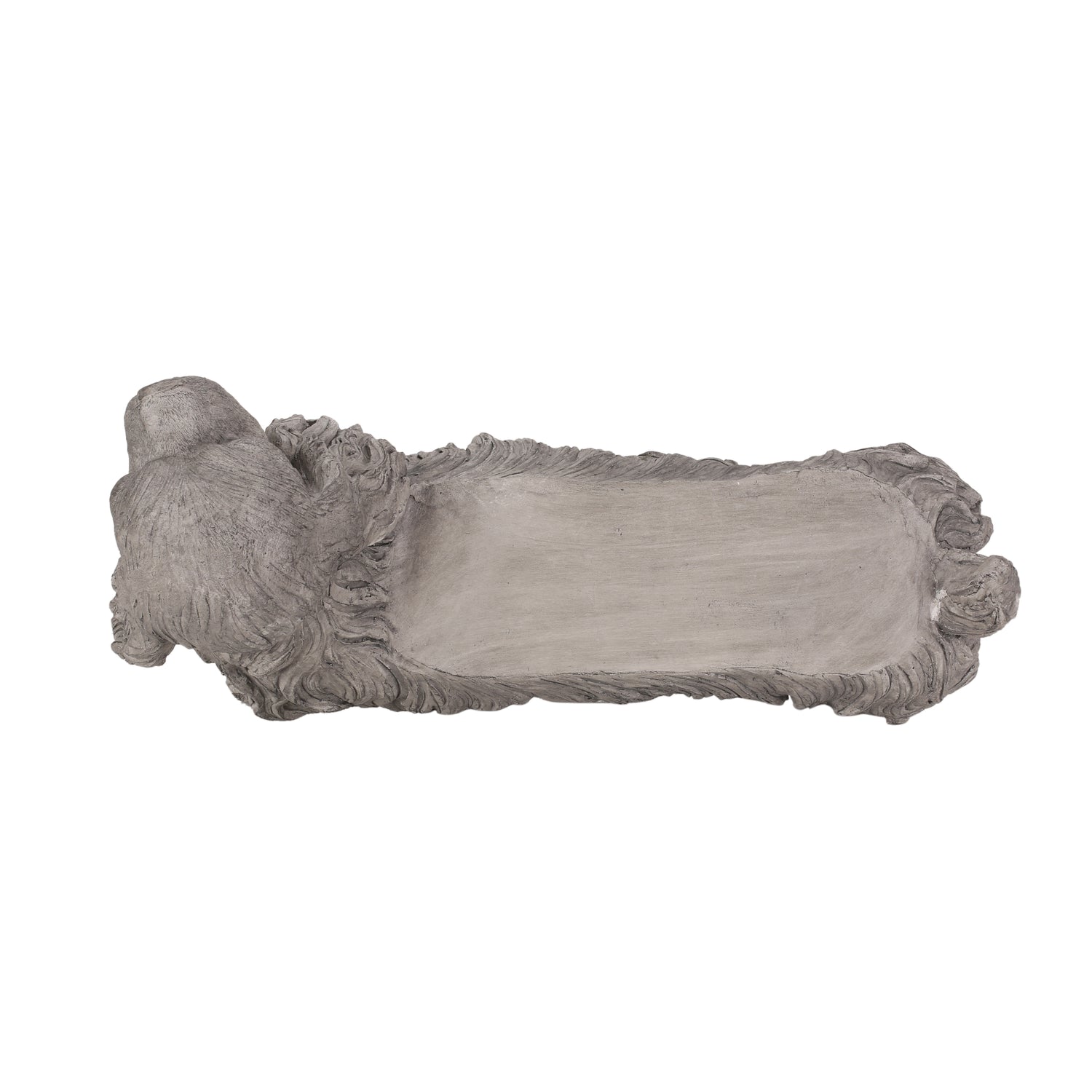 Cocker spaniel outdoor bench