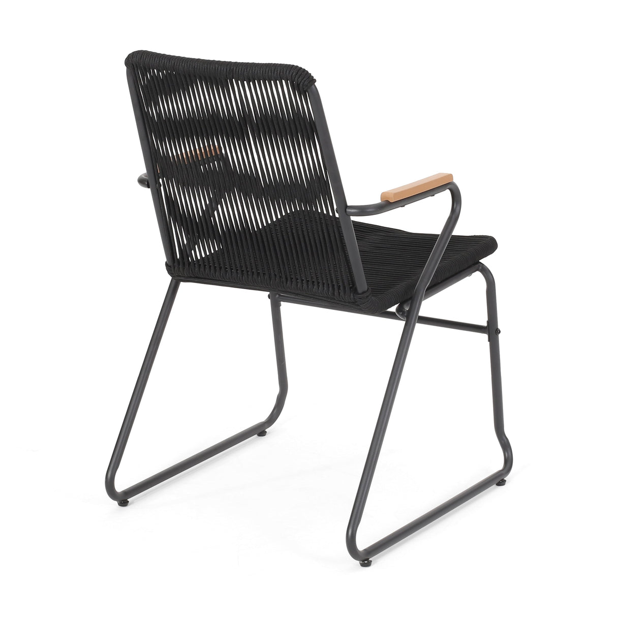 Moonstone Outdoor Club Chair Set with Rope Weave Design
