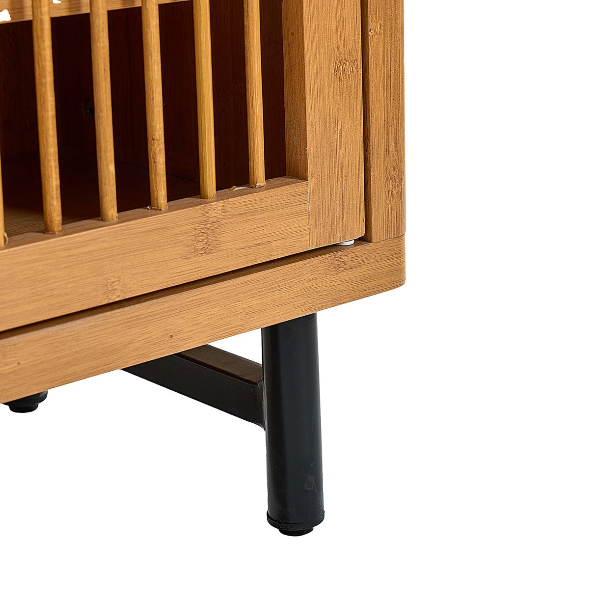 Shoe Cabinet with Shutter Doors