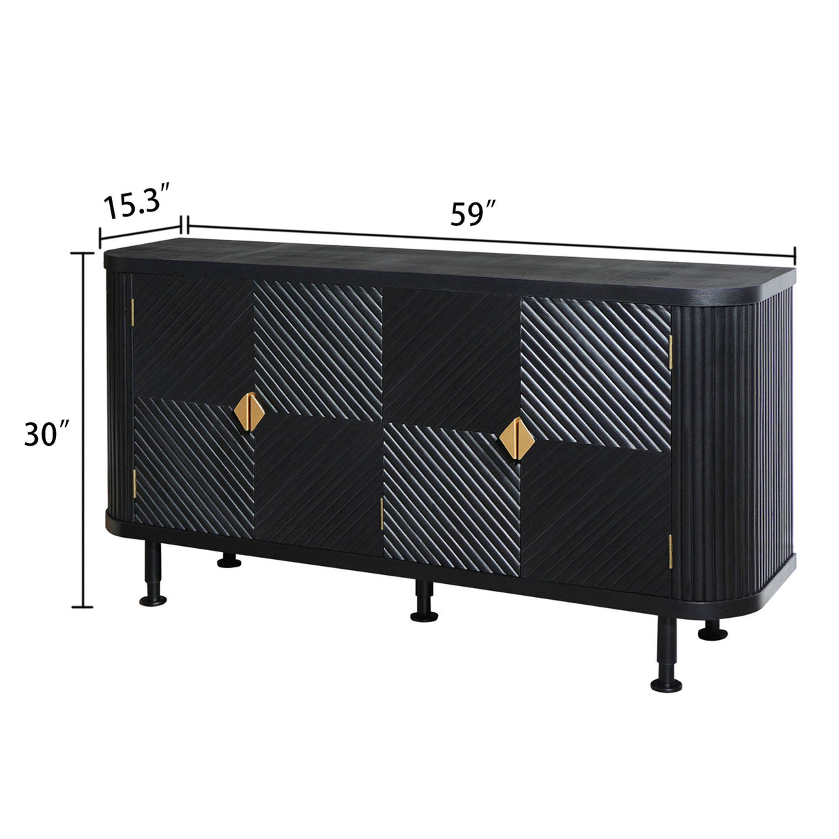 Modern Accent Buffet Cabinet