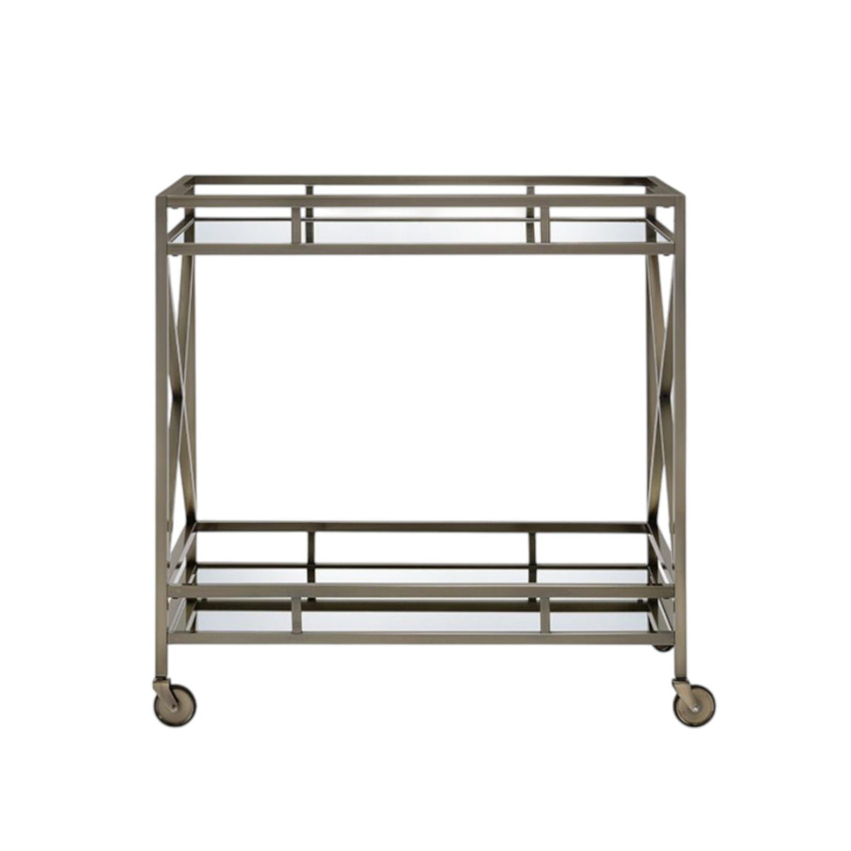 Kristensen - Serving Cart - Antique Gold