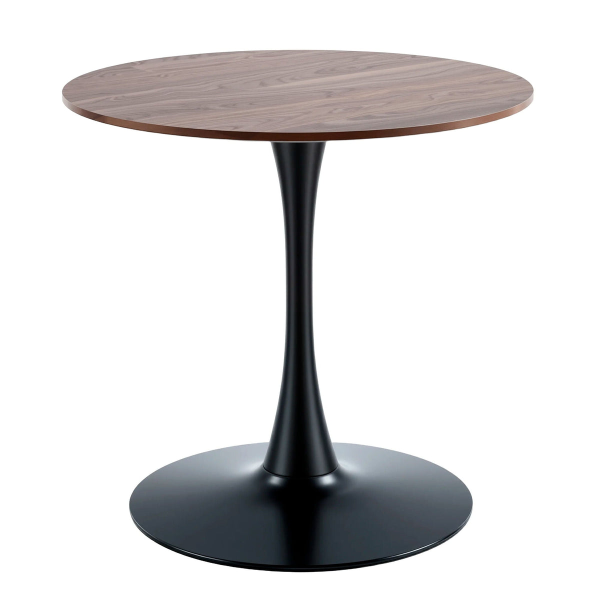 Mid-Century Tulip Dining Table with Round Top and Pedestal Base - Multiple Colors