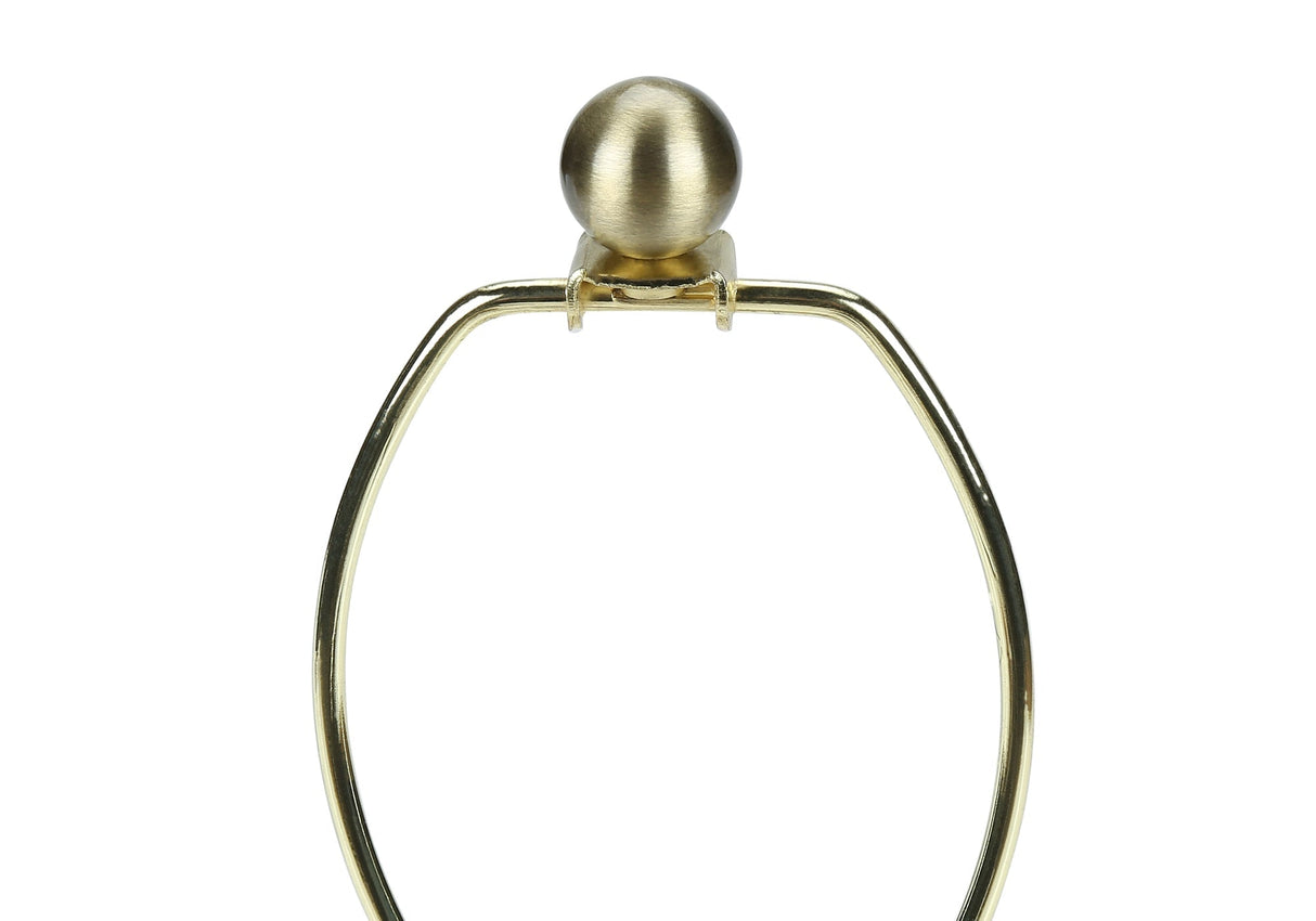 Modern Cream Concrete Table Lamp with Ivory Shade