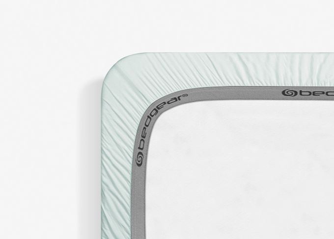 BedGear Hyper-Linen Crib Sheet, Light Green