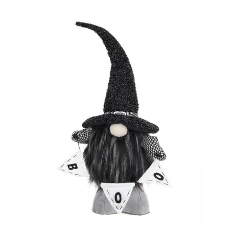 20" Halloween “Boo” Banner Gnome by Bruce