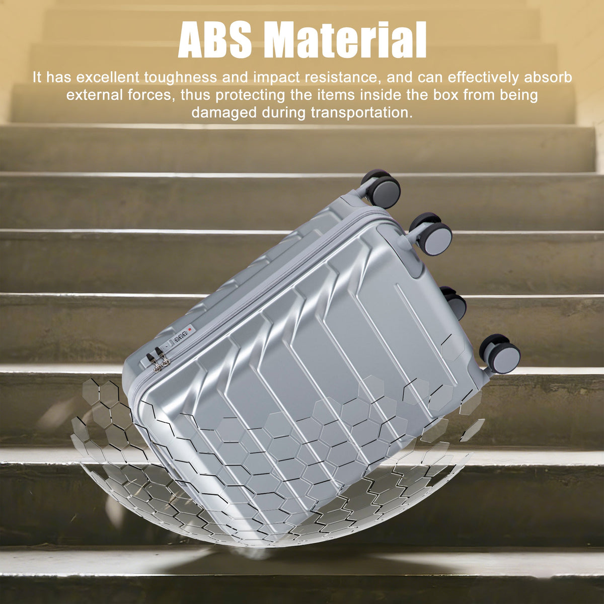 20 Inch ABS Hard Shell Travel Checked Luggage