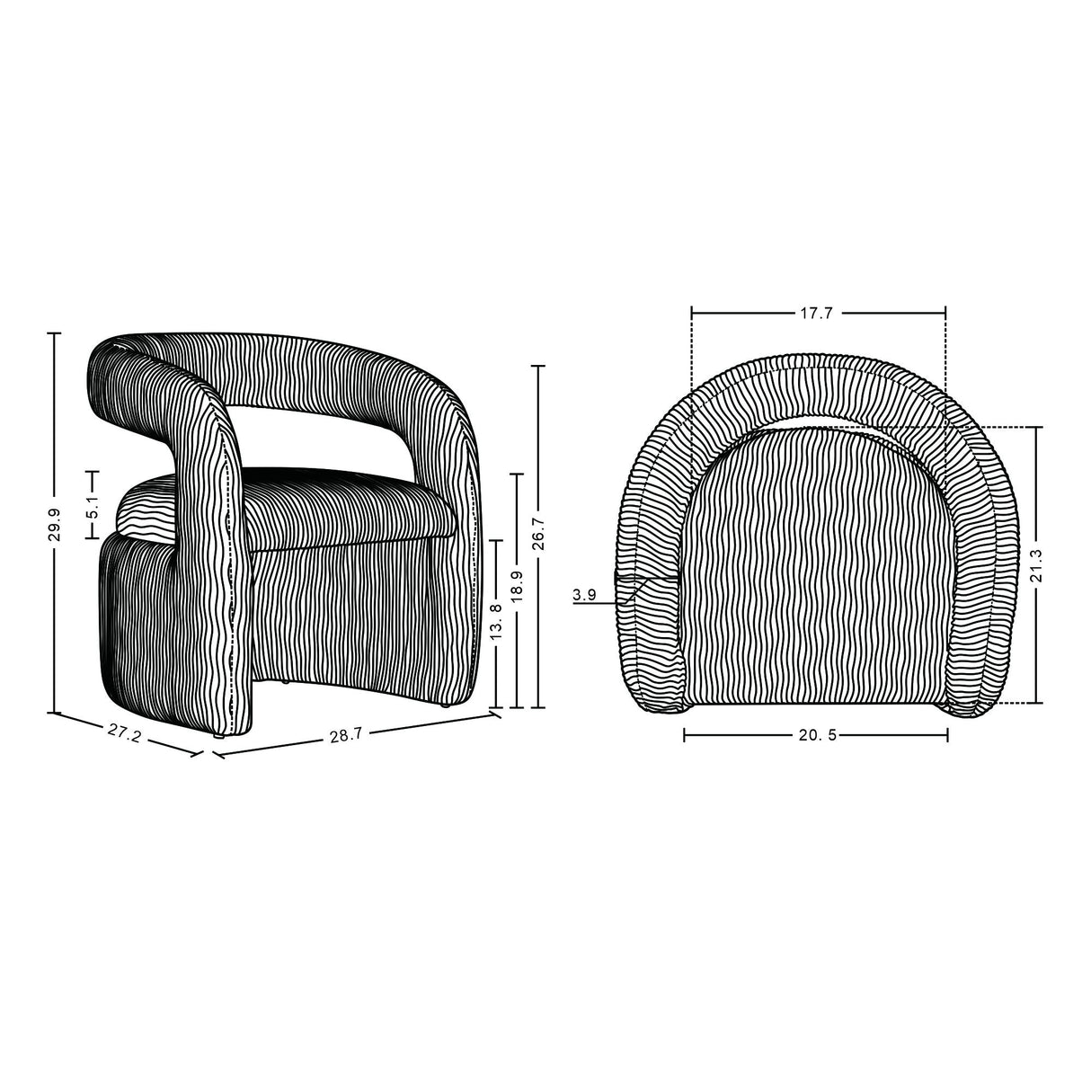Corvette - Lounge Chair