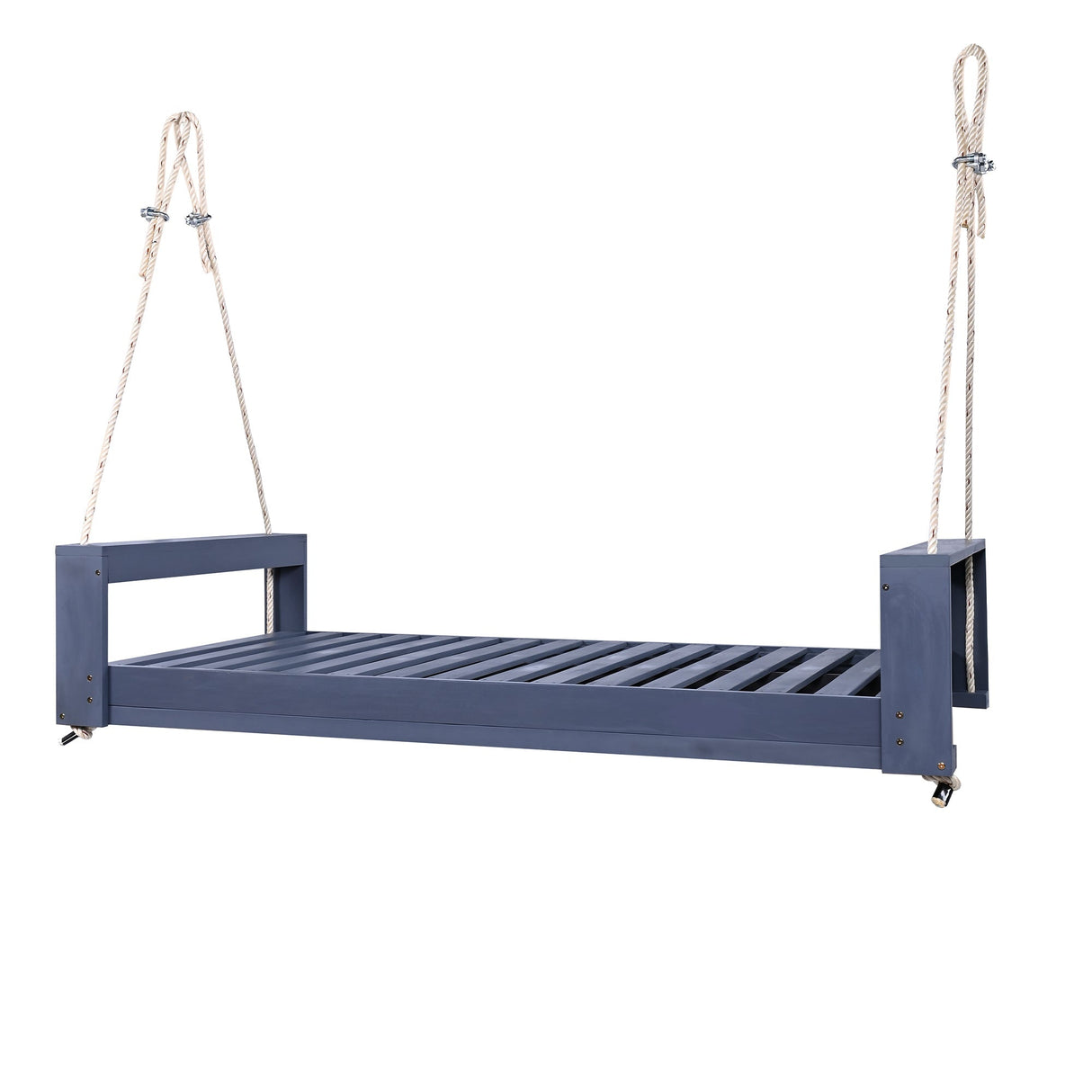 Twin Size Porch Swing Bed SeatingGray
