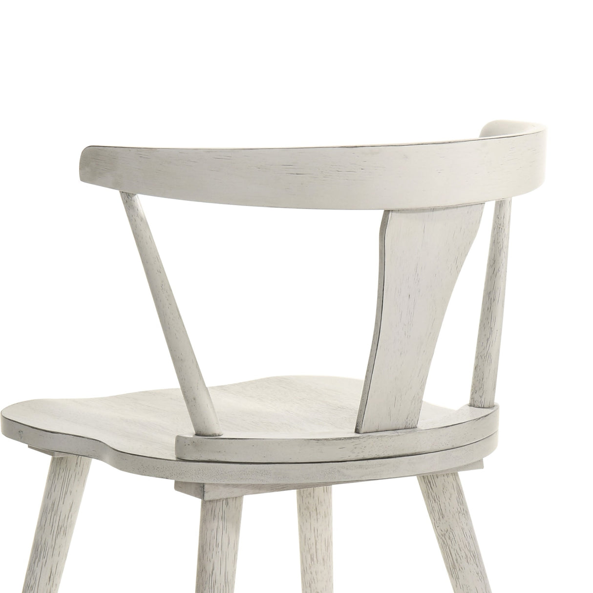 Modern Farmhouse Wood Dining Chairs, Set of 2