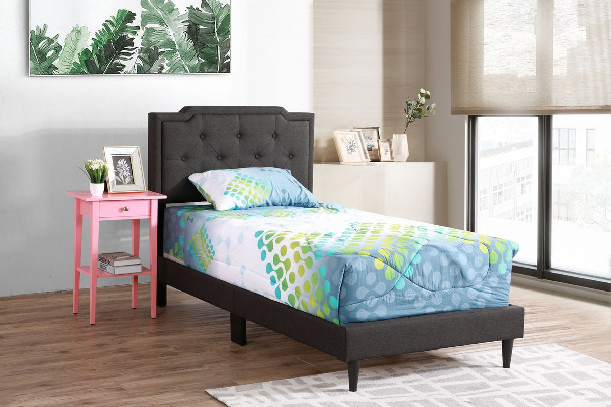 Button Tufted Bed Charming For Cozy Spaces