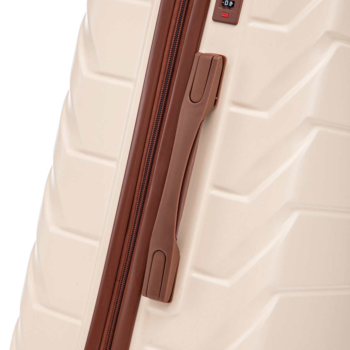 Set 3PCs 20'/24'/28' ABS Spinner Wheel Luggage - Beige