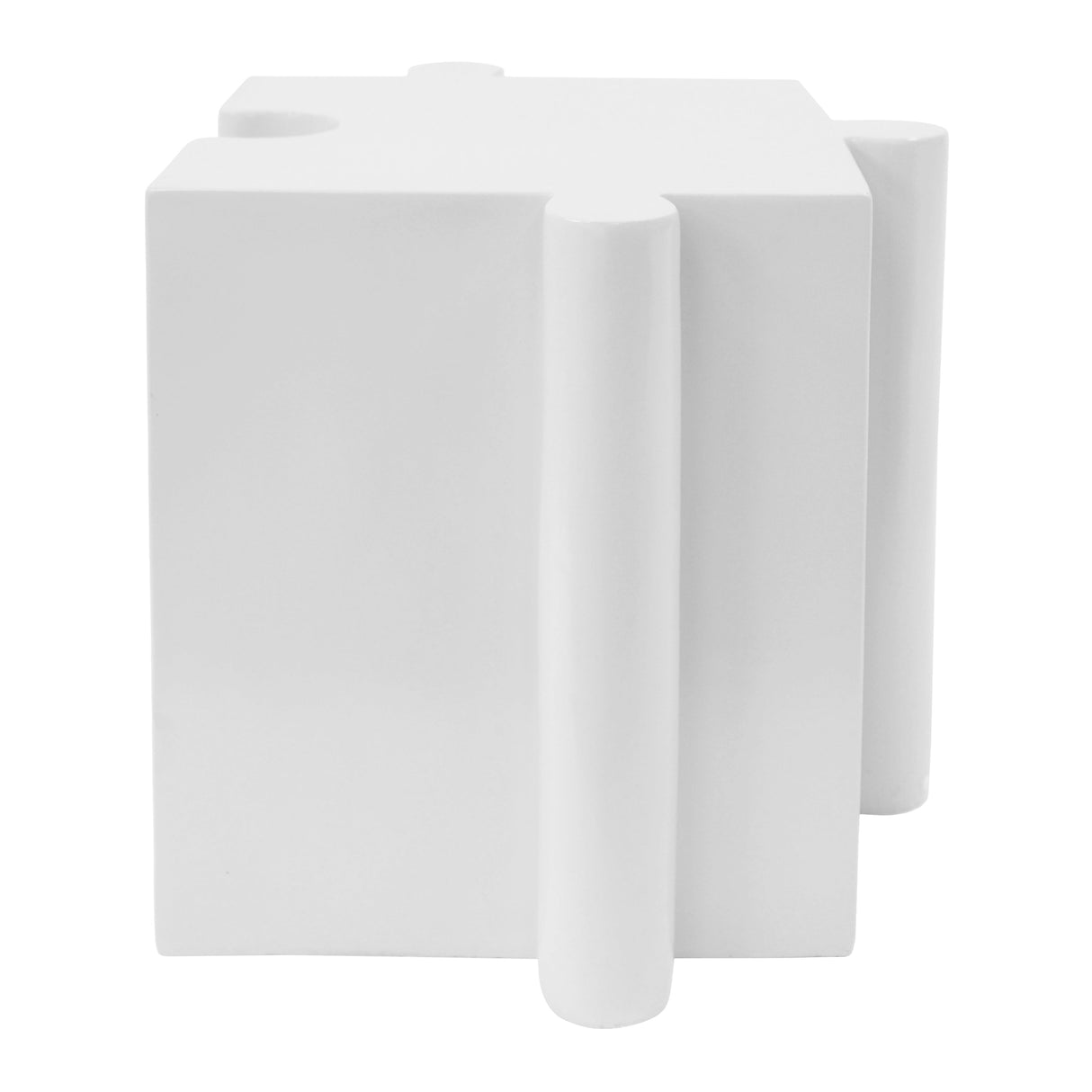 3-Piece Artistic Puzzle Table Set, Modular MGO Side Tables