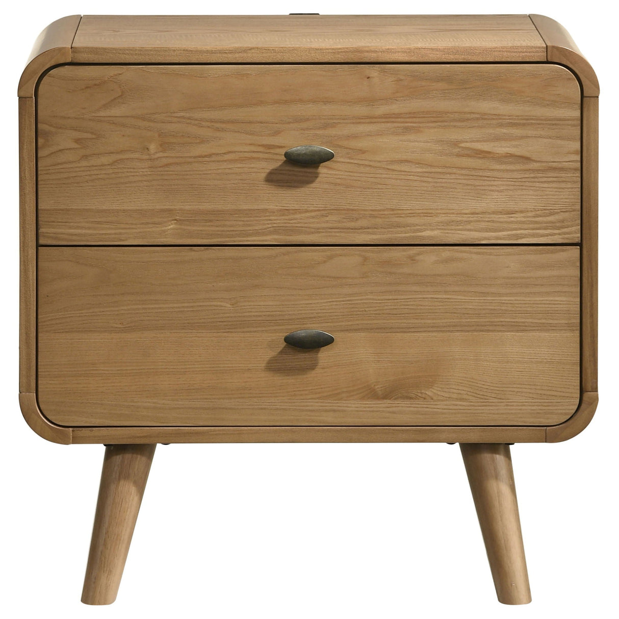 Winston - 2 Drawer Nightstand - Ash Brown