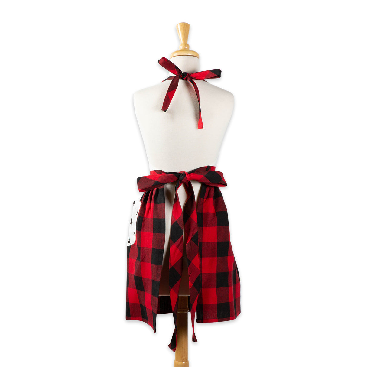 DII Cotton Christmas Skirt Apron, Christmas Truck