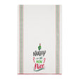 DII-Christmas-Printed-Dishtowel-Set-2-Piece,-Naughty/Nice-DISHTOWEL-SET