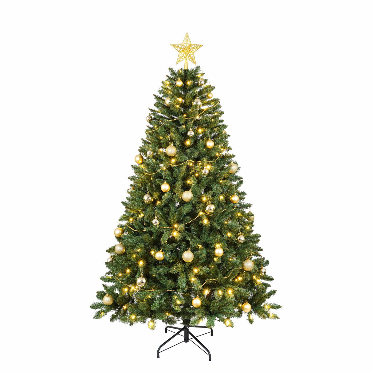 Christmas Tree With Warm Leds