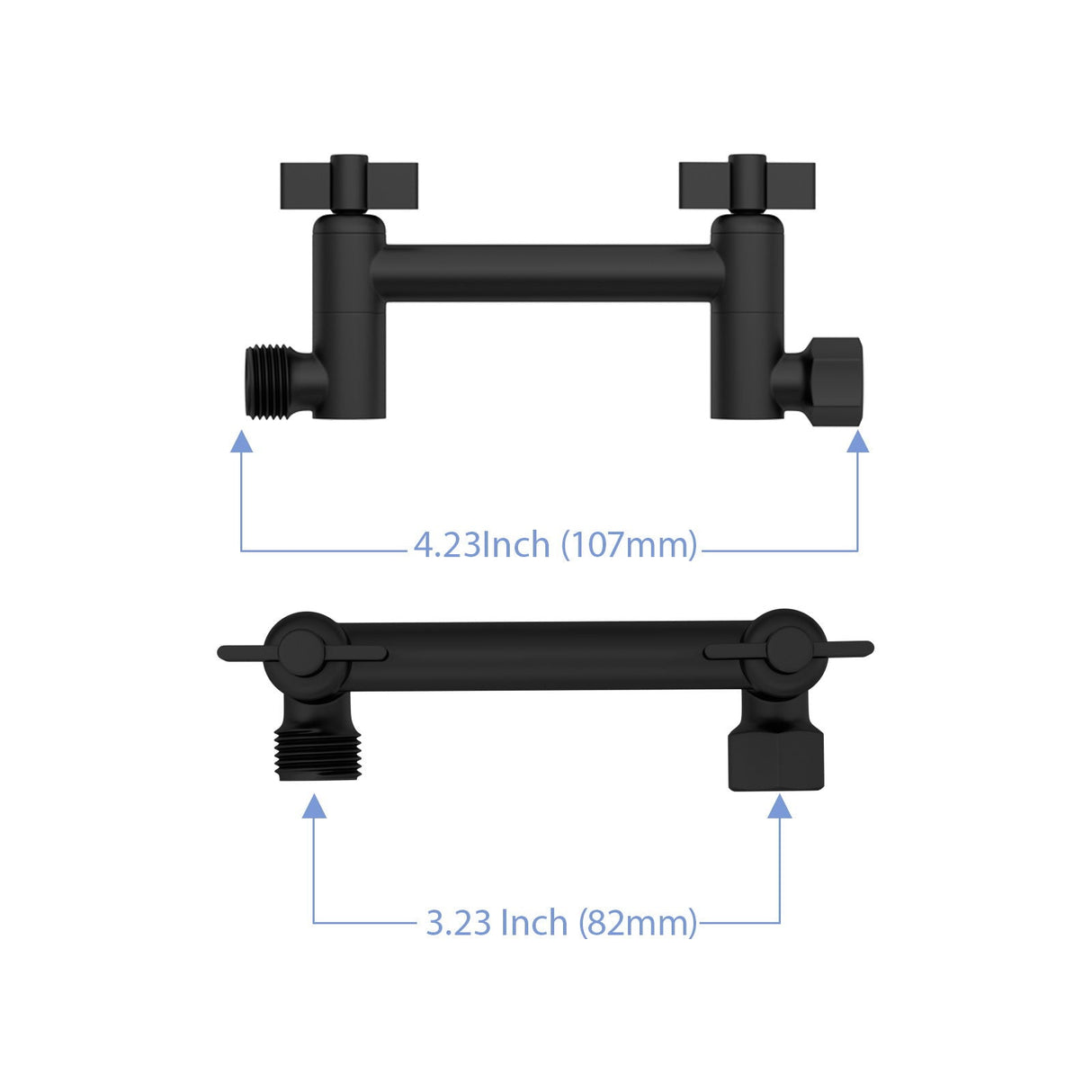Sleek Design Stainless Steel Shower Arm Extension