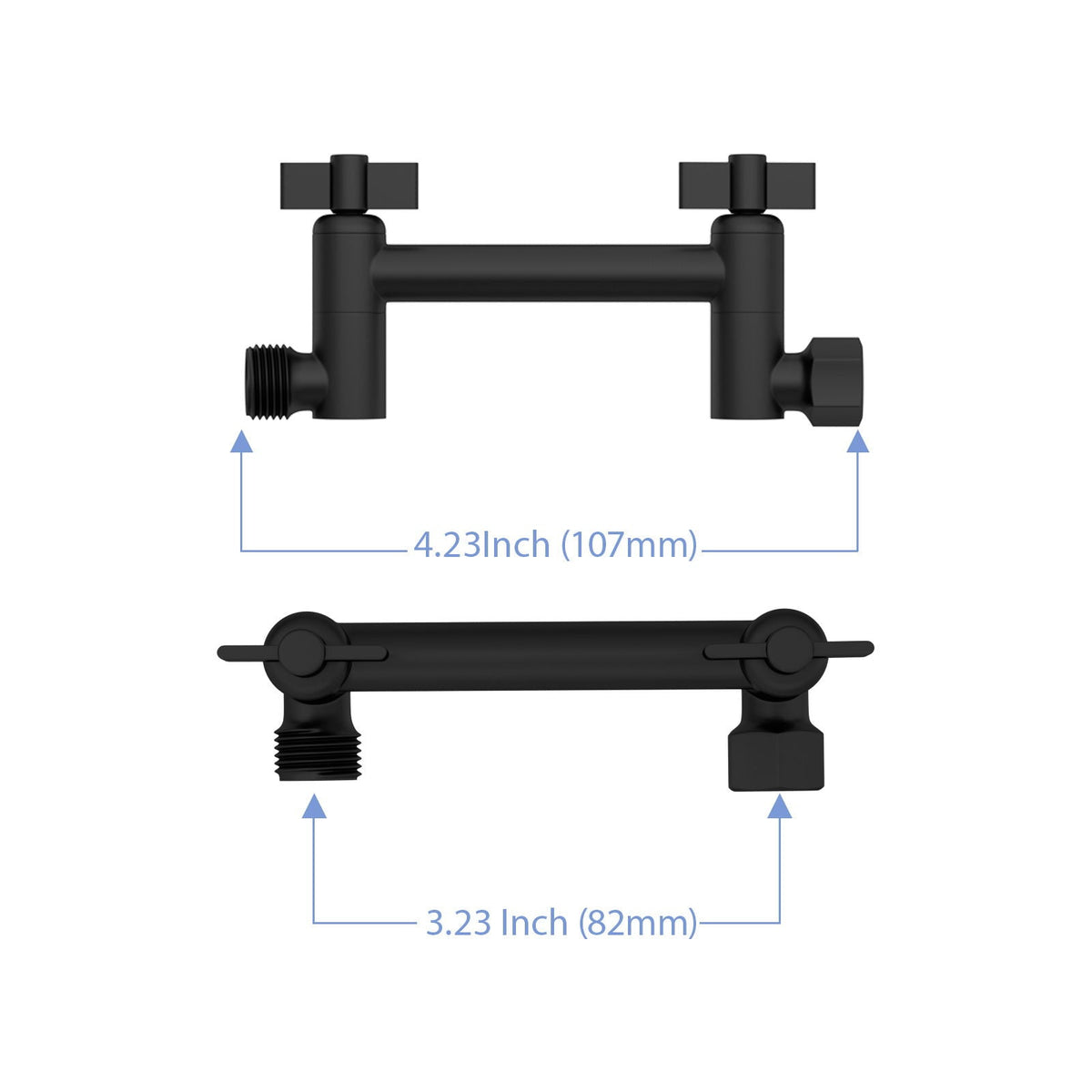 Sleek Design Stainless Steel Shower Arm Extension
