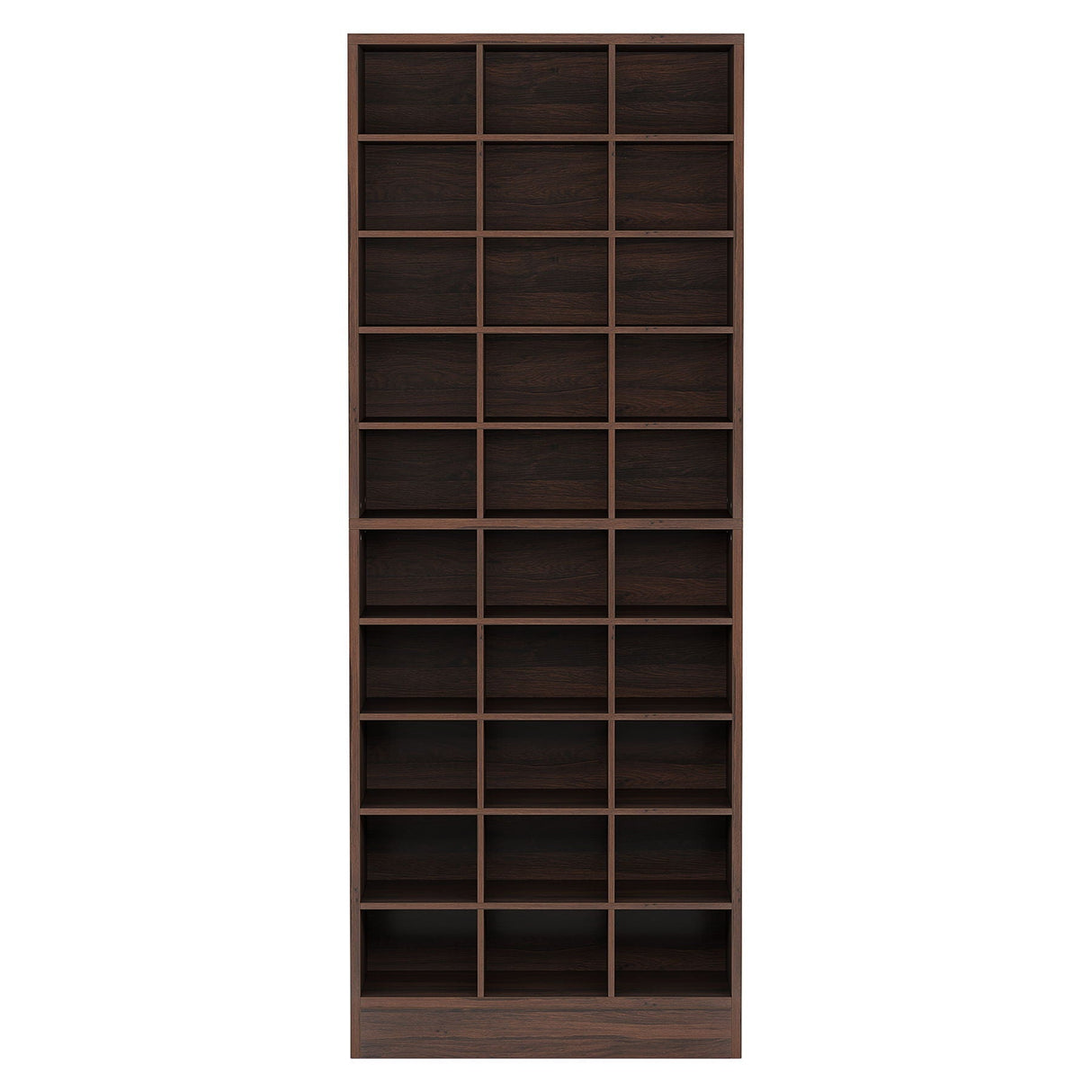 10 Tier Shoe Storage Cabinet With 30 Cubbies